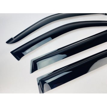 Дефлекторы окон Suzuki Grand Vitara 2005-2015 4D накладные (DEFL) Q2-1